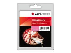 AGFAPHOTO 15.5 ml - fotomagenta - blekkpatron (alternativ for: Canon CLI-8PM, Canon 0625B001) - for Canon PIXMA iP6600D, iP6700D, MP950, MP960, MP970, Pro9000, Pro9000 Mark II