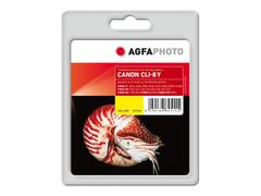 AGFAPHOTO 15.5 ml - gul - blekkpatron (alternativ for: Canon CLI-8Y, Canon 0623B001) - for Canon PIXMA iP3500, iP4500, MP510, MP520, MP610, MP960, MP970, MX700, MX850, Pro9000