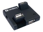 Sandberg USB Hub 4 Ports - hub - 4 porter (133-67)