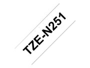 Brother TZe-N251 - ulaminert teip - 1 kassett(er) - Rull (2,4 cm x 8 m) (TZEN251)