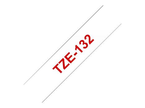Brother TZe-132 - laminert teip - 1 kassett(er) - Rull (1,2 cm x 8 m) (TZE132)