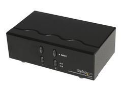 StarTech 2x2 VGA Matrix Video Switch Splitter with Audio - Video/audio switch - desktop - ST222MXA - video/audio switch - 2 porter