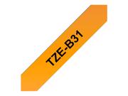Brother TZe-B31 - laminert teip - 1 kassett(er) - Rull (1,2 cm x 5 m) (TZEB31)