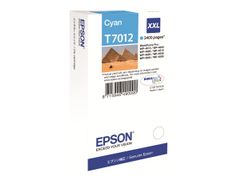 Epson T7012 - XXL-størrelse - cyan - original - blekkpatron