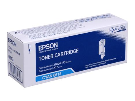 Epson høykapasitets - cyan - original - tonerpatron (C13S050613)
