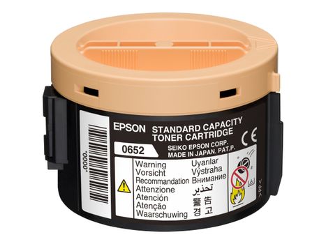 Epson svart - original - tonerpatron (C13S050652)