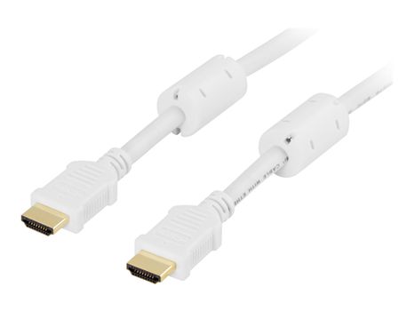 Deltaco HDMI-kabel med Ethernet - 50 cm (HDMI-1005A)