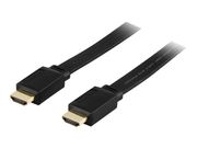Deltaco HDMI-kabel med Ethernet - 1.5 m (HDMI-1015F)