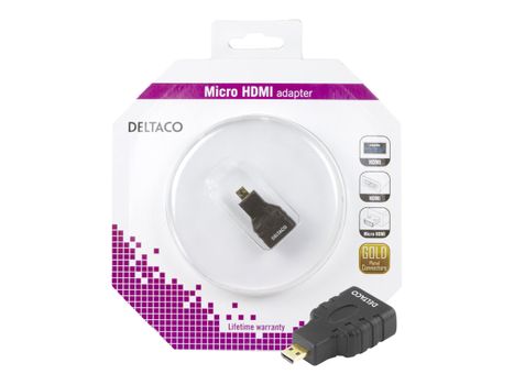 Deltaco HDMI-adapter (HDMI-24-K)