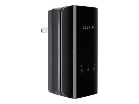 Belkin F5D4085 - Bro - HomePlug 1.0, HomePlug AV (HPAV) (en pakke 2) (F5D4085CR)