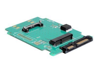 Delock Converter SATA 22 pin > mSATA - Diskkontroller - SATA 3Gb/s - SATA 3Gb/s (61881)