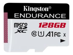 Kingston High Endurance 128GB microSD UHS-I U1 Speed Class 10 A1