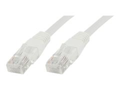 MicroConnect Nettverkskabel - RJ-45 (hann) til RJ-45 (hann) - 1 m - UTP - CAT 5e - hvit