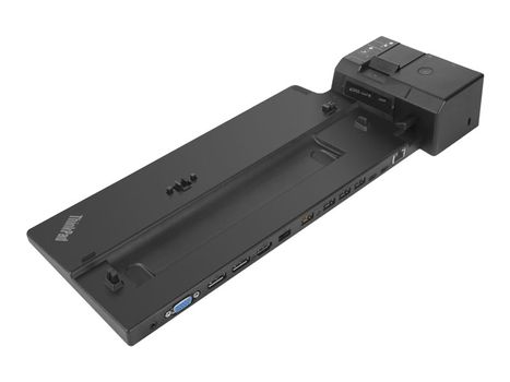 Lenovo ThinkPad Ultra Docking Station - Dokkingstasjon - VGA, HDMI, 2 x DP - 135 watt - for ThinkPad L490; L590; P43s; P53s; T49X; X1 Carbon (7th Gen); X1 Yoga (4th Gen); X39X (40AJ0135EU)