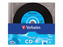 VERBATIM Data Vinyl - CD-R x 10 - 700 MB - lagringsmedier