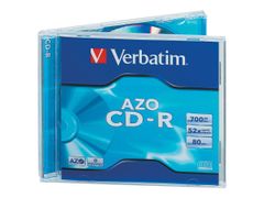Verbatim AZO Crystal - CD-R x 10 - 700 MB - lagringsmedier