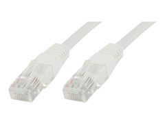 MicroConnect Nettverkskabel - RJ-45 (hann) til RJ-45 (hann) - 3 m - UTP - CAT 5e - hvit