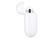 Apple AirPods with Charging Case - 2nd Generation - ekte trådløse øretelefoner med mikrofon - ørepropp - Bluetooth - for iPhone 11 (MV7N2ZM/A)