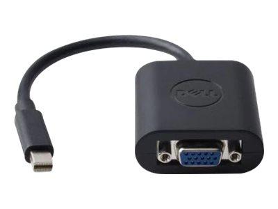 DELL Mini DisplayPort to VGA Adapter - video adapter - Mini DisplayPort til HD-15 (VGA) - 20.32 cm (470-13630)