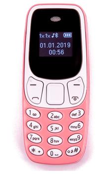 Tinstar BM10 minitelefon,  rosa, Dual-SIM (105-PINK-)