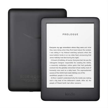 Amazon All-new Kindle 2019, svart Innebygd lys, Audible, 4GB, Wi-Fi, Bluetooth