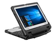 Panasonic Toughbook 33 - Nettbrett - med tastaturdokk - Core i5 7300U / 2.6 GHz - Win 10 Pro - 8 GB RAM - 256 GB SSD - 12" IPS berøringsskjerm 2160 x 1440 (Full HD Plus) - HD Graphics 620 - Wi-Fi, Bluetooth - 4 (CF-33AEHAATN)