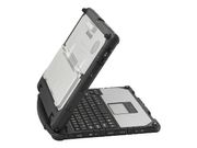 Panasonic Toughbook 33 - Nettbrett - med tastaturdokk - Core i5 7300U / 2.6 GHz - Win 10 Pro - 8 GB RAM - 256 GB SSD - 12" IPS berøringsskjerm 2160 x 1440 (Full HD Plus) - HD Graphics 620 - Wi-Fi, Bluetooth - 4 (CF-33AEHAATN)