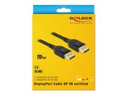 Delock DisplayPort-kabel - DisplayPort til DisplayPort - 3 m (85661)