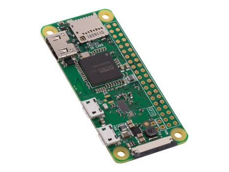 Raspberry Pi Zero W - Enkeltbrettsdatamaskin - Broadcom BCM2835 1 GHz - RAM 512 MB - 802.11b/ g/ n,  Bluetooth 4.1 LE (41016450)