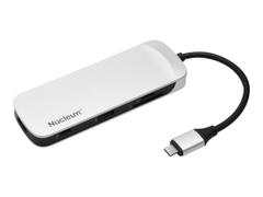 Kingston Nucleum 7-i-1 USB-C Hub USB 3.0, 60W PD, UHS-II SD-kortleser, microSD-kortleser