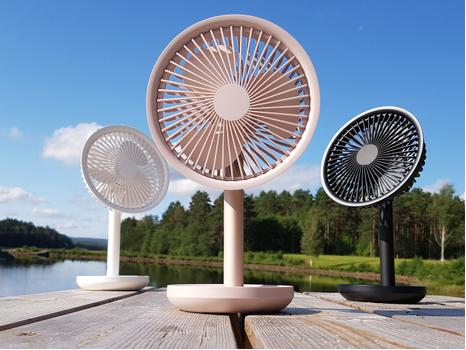 Xiaomi Solove F5 batteridrevet bordvifte 4000mAh, USB-C, dusrosa (SOLOVE-F5-PK)