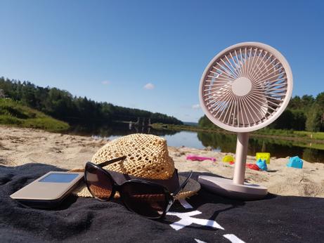 Xiaomi Solove F5 batteridrevet bordvifte 4000mAh, USB-C, dusrosa (SOLOVE-F5-PK)