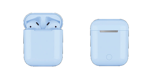 iDragon TWS trådløse øreplugger,  blå Med ladeetui, Bluetooth 5 (iDragon-EP019-BL)