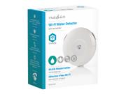 NEDIS WiFi Smart Water Leak Detector - vannlekkasje sensor - Wi-Fi - hvit (WIFIDW10WT)