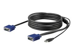 StarTech 10 ft. (3 m) USB KVM Cable for StarTech.com Rackmount Consoles - VGA and USB KVM Console Cable (RKCONSUV10) - video- / USB-kabel - 3 m