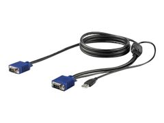 StarTech 6 ft. (1.8 m) USB KVM Cable for StarTech.com Rackmount Consoles - VGA and USB KVM Console Cable (RKCONSUV6) - video- / USB-kabel - 1.8 m
