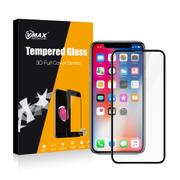VMAX skjermbeskytter iPhone Xs Max - svart, herdet glass