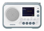 Sangean Traveller 760 (DPR-76) DAB-radio Hvit/grå (340079-)