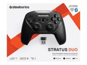 SteelSeries Stratus Duo - Håndkonsoll - trådløs - 2.4 GHz/ Bluetooth (69075)