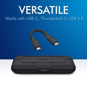 LaCie Rugged SSD Pro 2TB Thunderbolt 3, 2800MB/s (STHZ2000800)