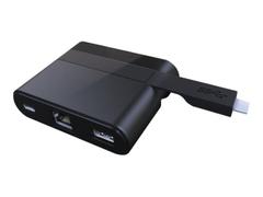 Club 3D Club3D SenseVision USB Type-C to Ethernet + USB 3.0 + USB Type-C Charging Mini Dock - dokkingstasjon - USB-C - GigE