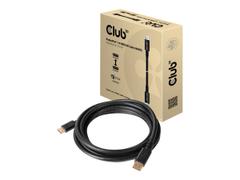 Club 3D DisplayPort-kabel - DisplayPort (hann) til DisplayPort (hann) - DisplayPort 1.4 - 4 m - svart