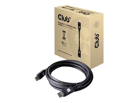 Club 3D DisplayPort-kabel - DisplayPort til DisplayPort - 3 m (CAC-1060)