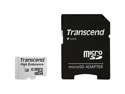 Transcend High Endurance - flashminnekort - 16 GB - SDHC (TS16GUSDHC10V)