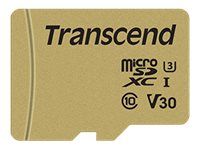 Transcend 500S - flashminnekort - 64 GB - microSDXC