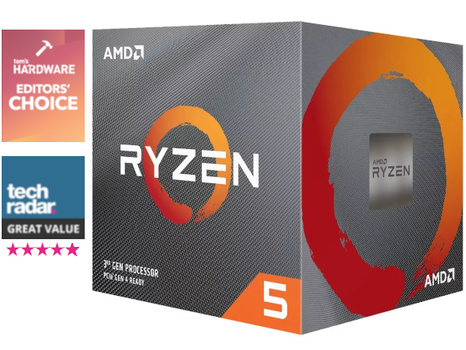 AMD Ryzen 5 3600 3.6GHz-4.2GHz 6 kjerner, 12 tråder, AM4, PCIe 4.0, 32MB cache, 65W, boxed
