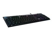 Logitech G815 LIGHTSYNC RGB Tactile Mechanical Gaming Keyboard - Nordisk (920-008989)
