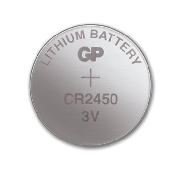 GP Batteri Lithium Cell CR2450 1-pakk (103121)