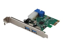 I-TEC PCIe Card 4x USB 3.0 adapter - 4 porter 2 x external USB 3.0 type A, 2 x internal USB 3.0 via 1 x 19pin "header male" connector