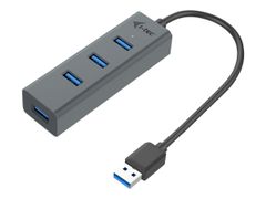 I-TEC USB 3.0 Metal Passive HUB - hub - 4 porter